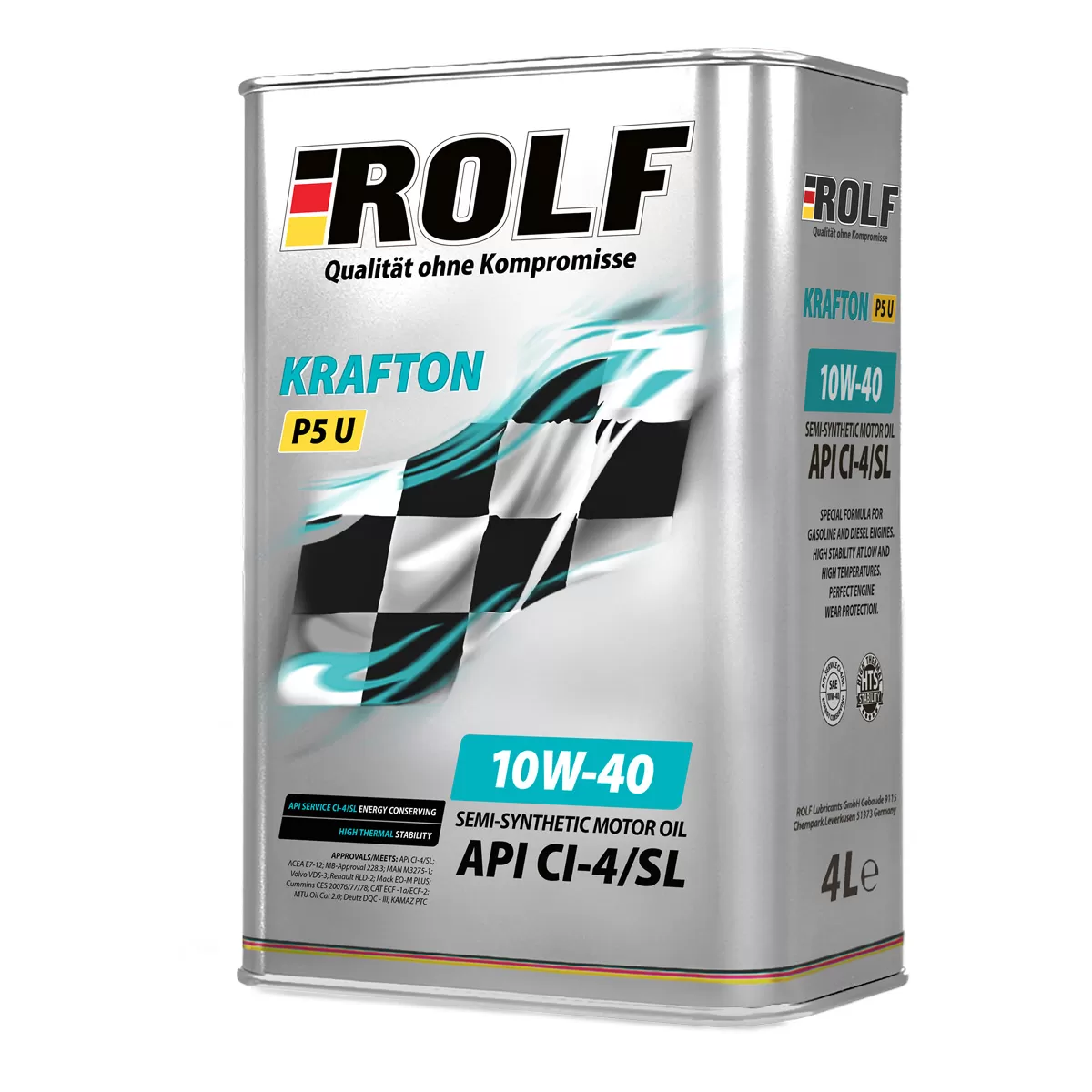 Масло моторное ROLF KRAFTON P5 U 10W-40 (4л)