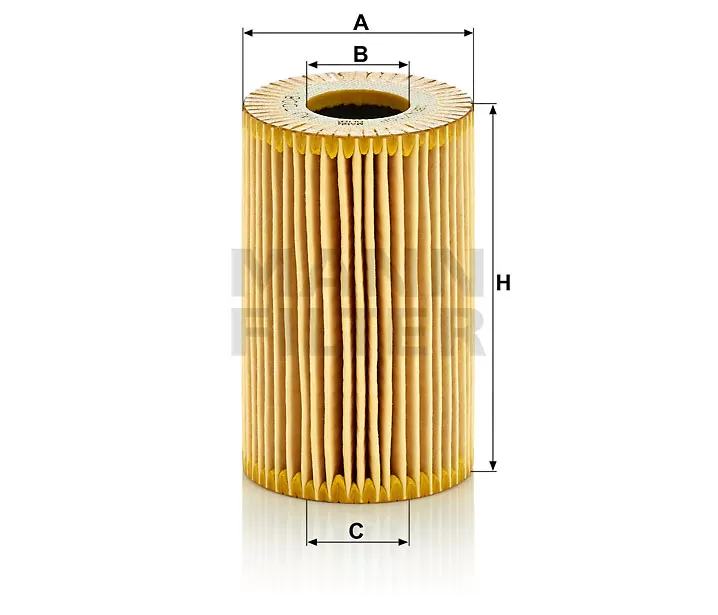 Фильтр масляный MANN-FILTER (HU 7008 z)