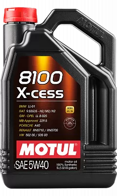 8100_X-CESS_5W-40-5L
