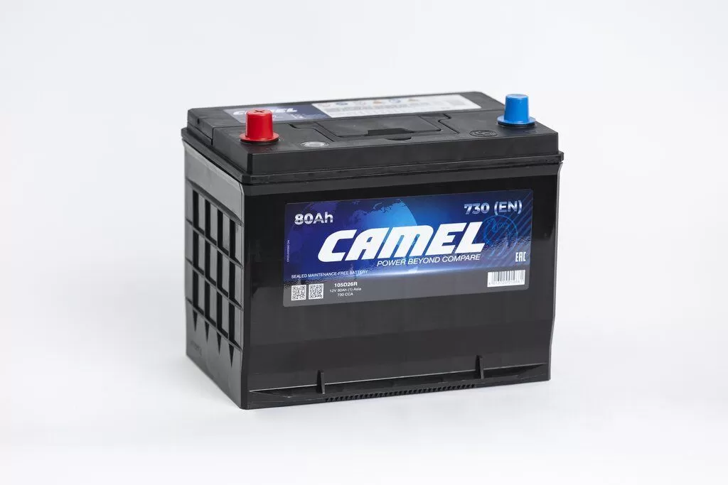 Аккумулятор 12В 80.1 Ач CAMEL Asia (105D26R)