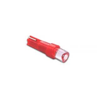 Лампа LED LONGTEK Red 12v W1,2W W2x4.6d (DL-T5005R) линза