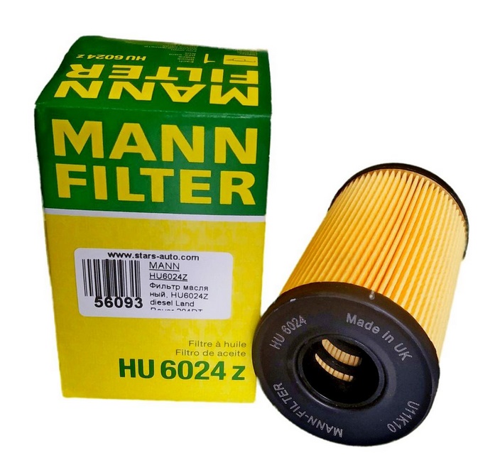 Масляный фильтр Mann HU6024z