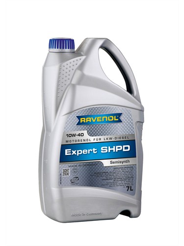 Масло моторное RAVENOL Expert SHPD 10w-40 п/синт. (7л) 