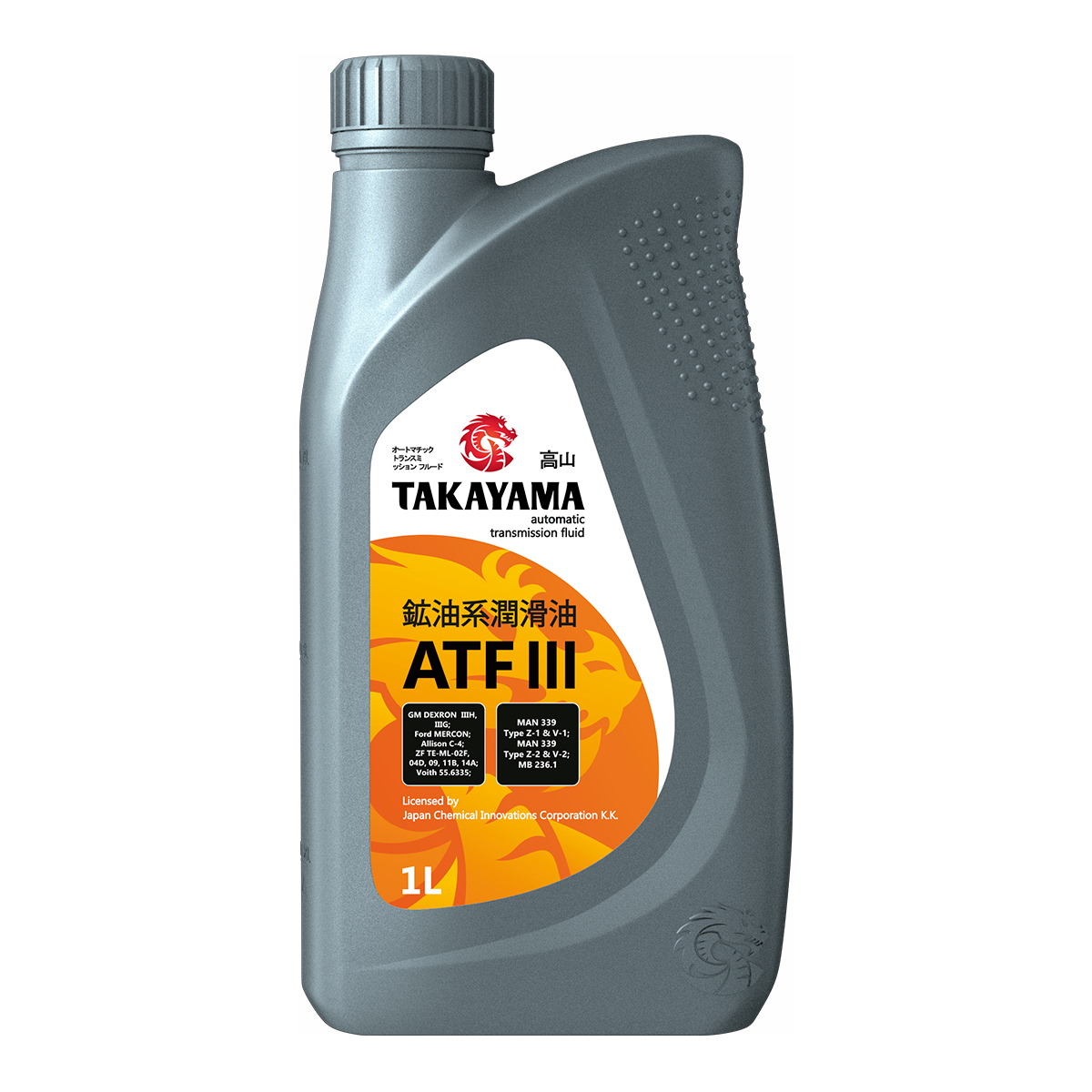 Масло трансмиссионное TAKAYAMA ATF lll (1л) (пластик)