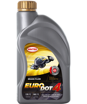 Тормозная жидкость Sintec EURO DOT4 910г