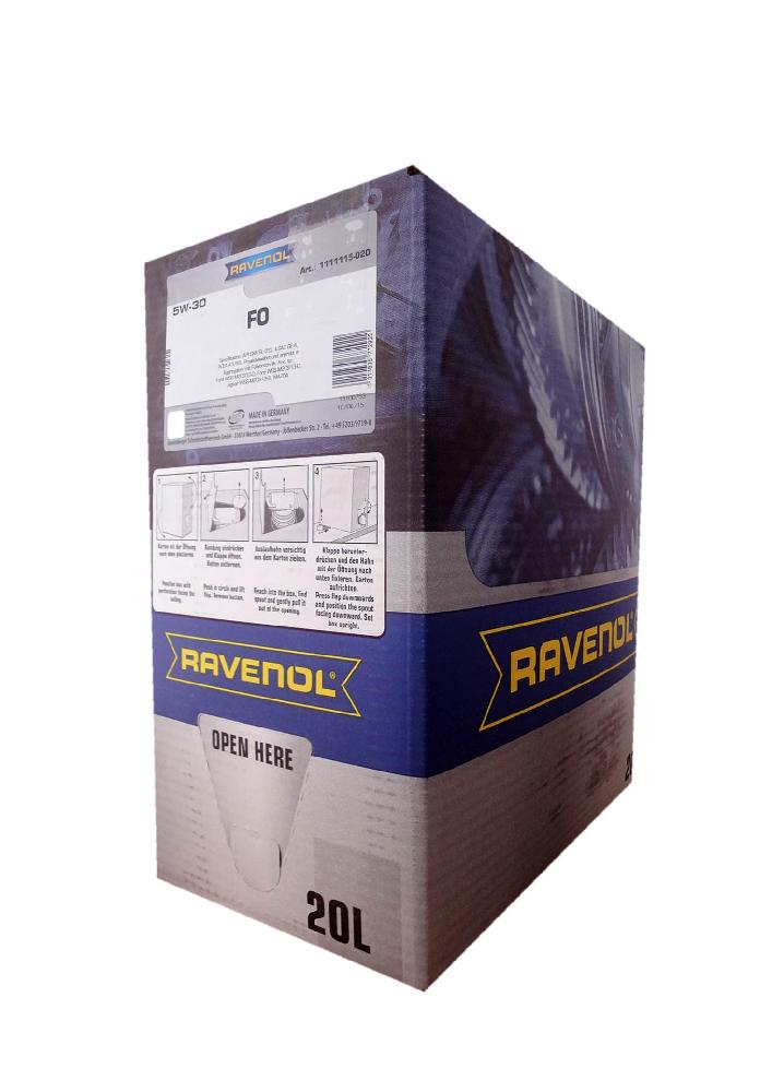 Масло моторное RAVENOL 5w-30 FO синт. (20л ecobox) 