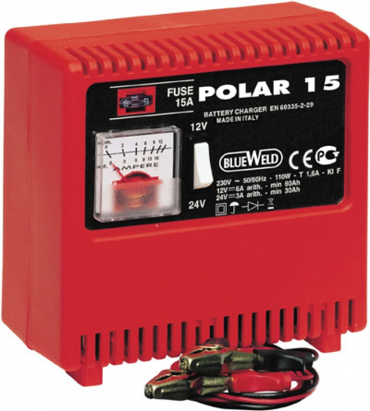 Зарядное устройство POLAR 15-230V-12-24V-110 Вт