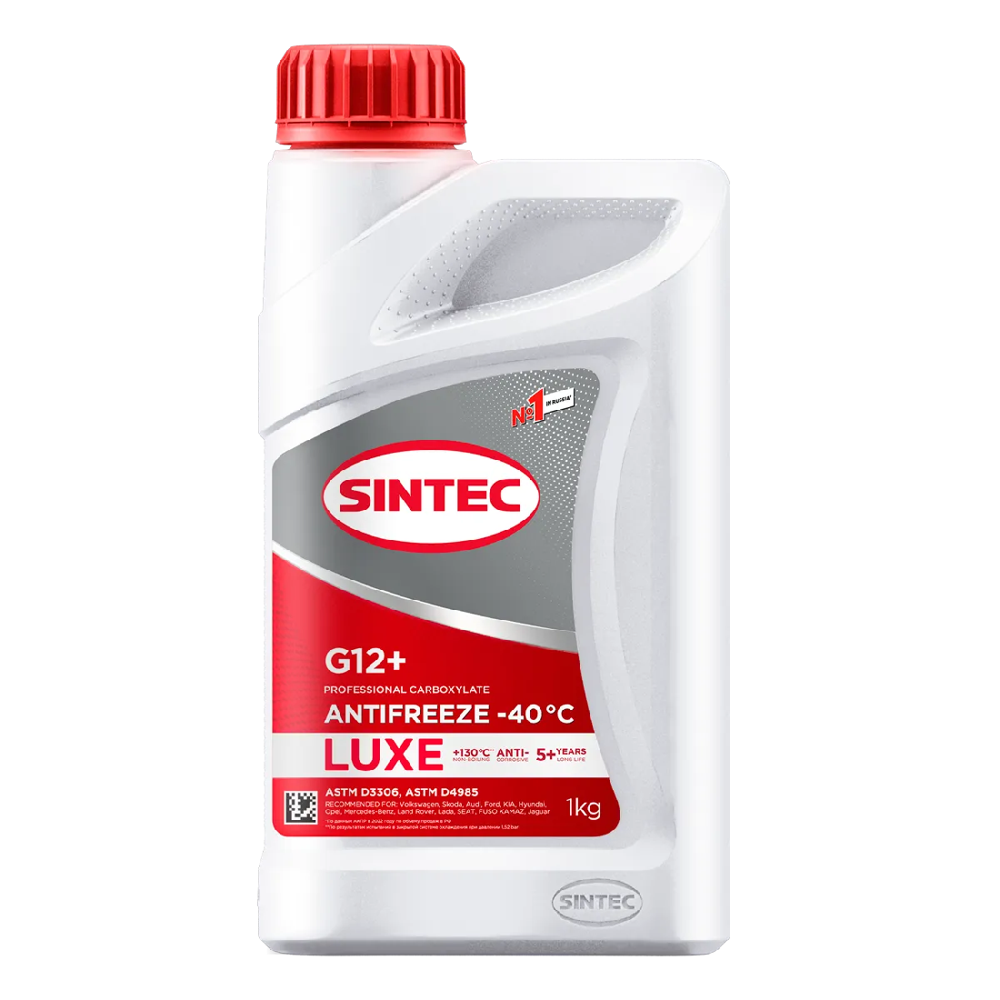 Антифриз Sintec ANTIFREEZE LUXE G12+ (-40) (1кг)