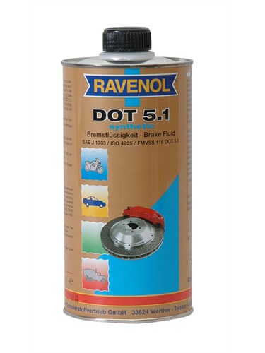 Тормозная жидкость Ravenol Dot-5.1  1л
