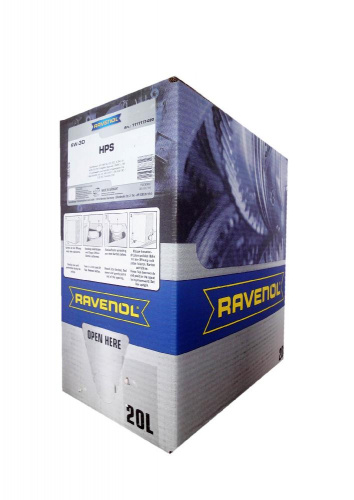 Масло моторное RAVENOL 5w-30 HPS п/синт. (20л ecobox) 
