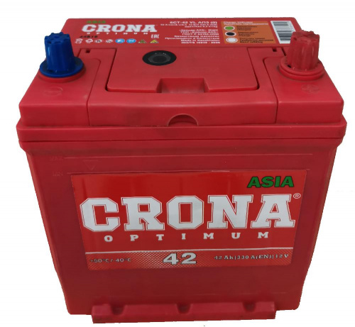 Аккумулятор 6ст-42 АПЗ CRONA Asia 