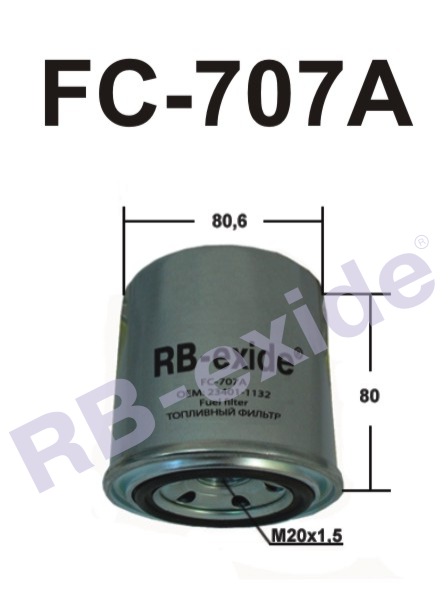 Фильтр топливный RB-Exide FC-707A (23401-1132)