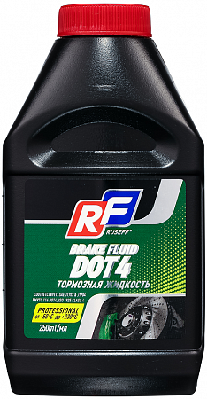 Тормозная жидкость RUSEFF DOT-4 (250мл)
