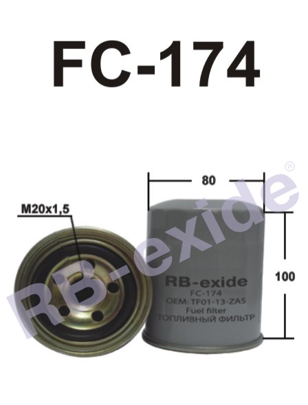 Фильтр топливный RB-Exide FC-174