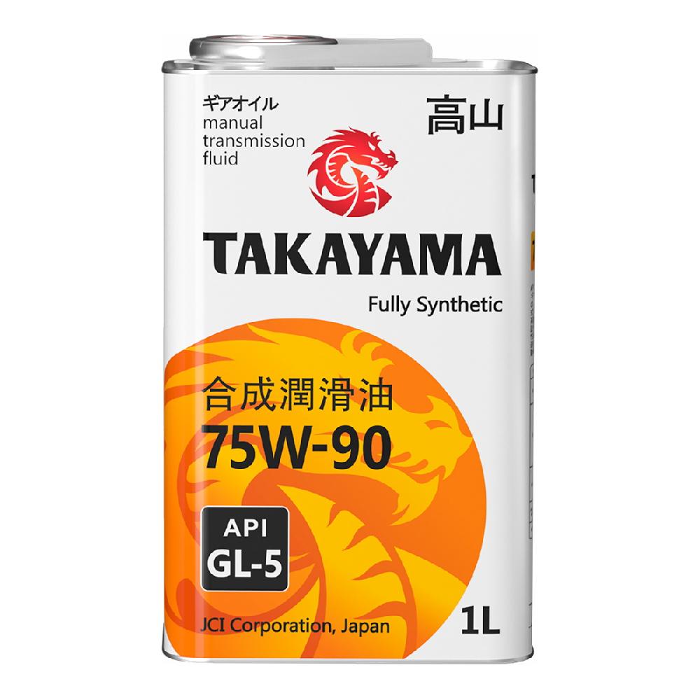 Масло трансмиссионное TAKAYAMA SAE 75W-90 API GL-5 (1л) 